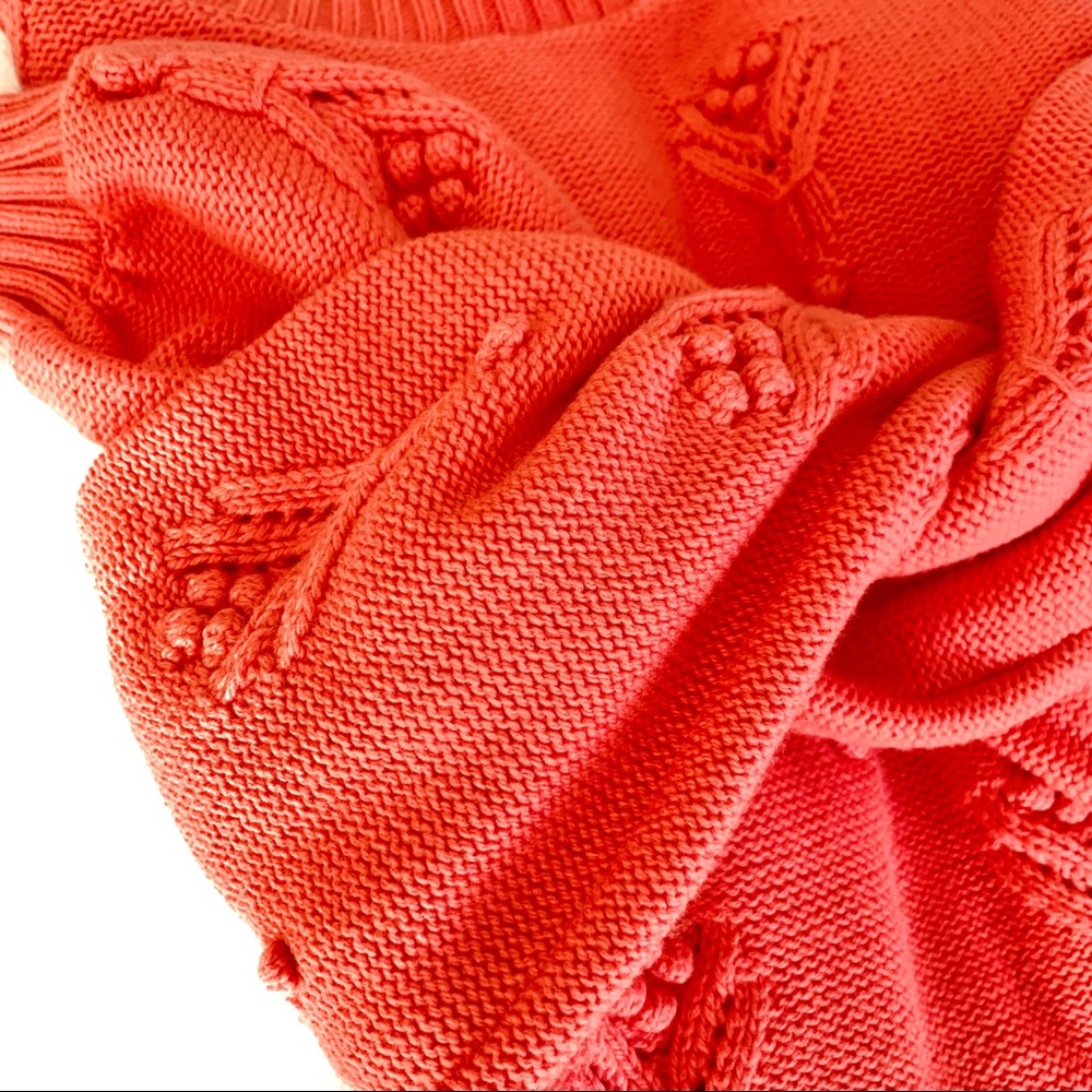 | cammie bobble pointelle sweater • sherbert | - Picture 4 of 9